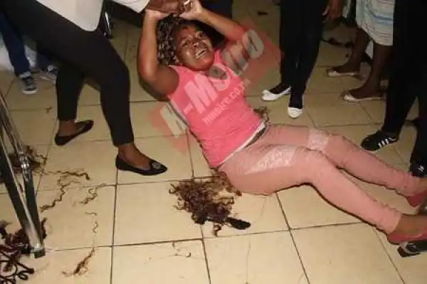 Brutality! See What Hairdressers Did to a Woman After Her Boyfriend Took Her to a Salon and Ran Away (Photos)